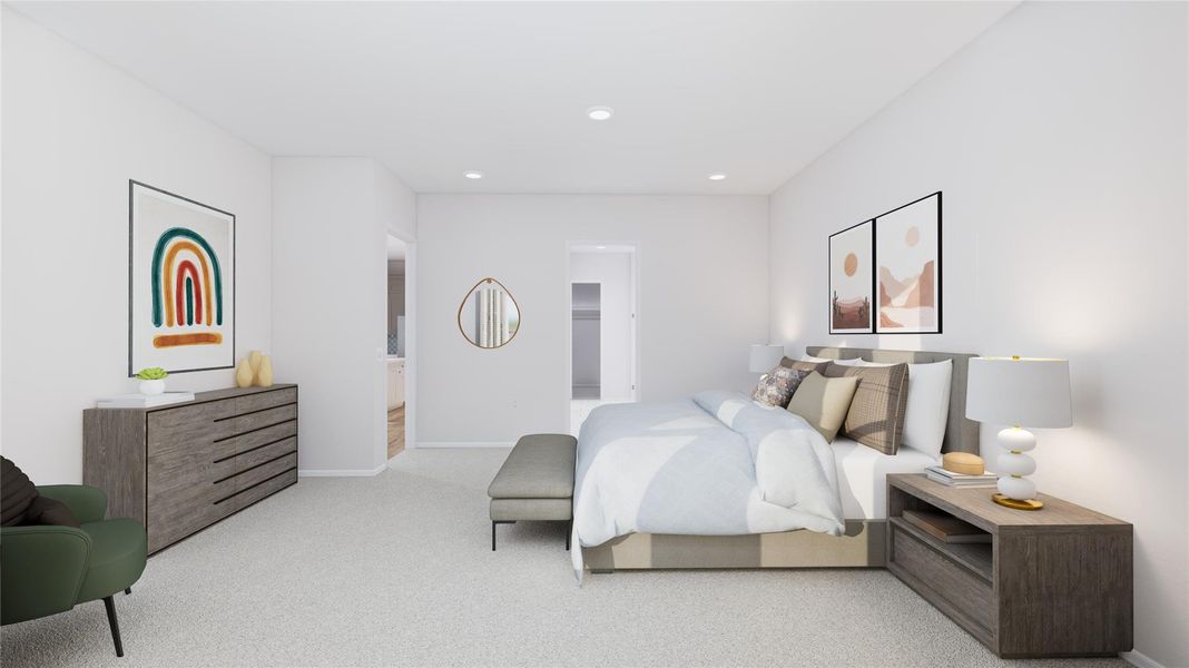 Model Photography - Not representative of actual home Model Photography - Not representative of actual home