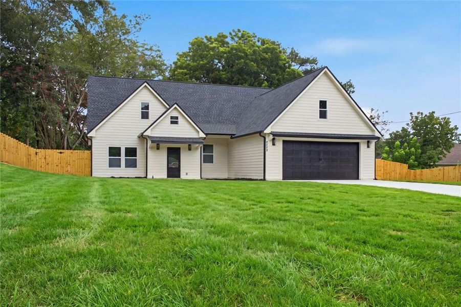 Front exterior of a new home in , Douglasville, GA, highlighting curb appeal (Image 28).