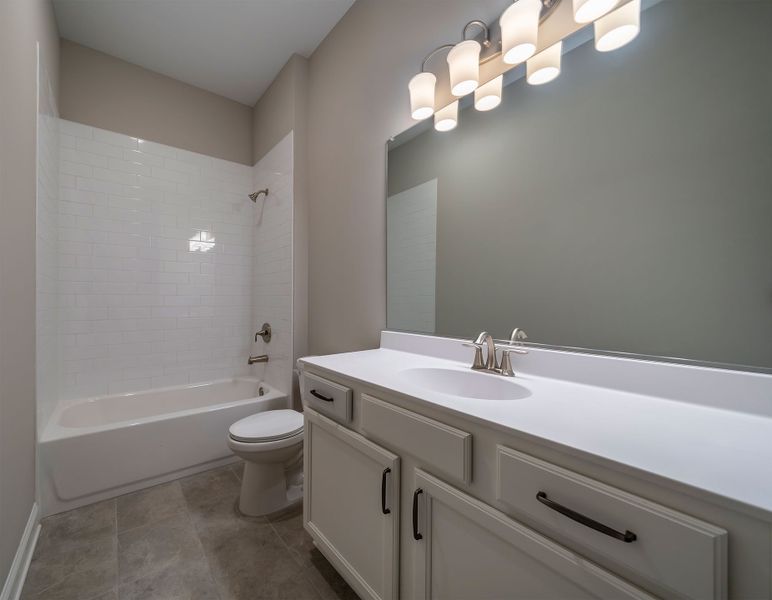 Representative furnished interior of a home built from the The Boylston by David Weekley Homes in Old Mill Preserve, Dallas (Image 5).