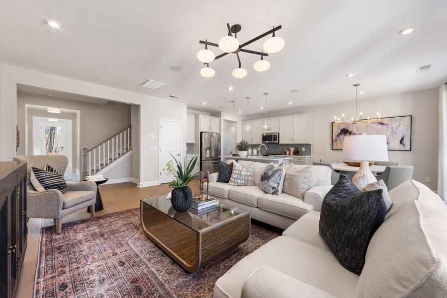 Image 12 representing the Falcon by Tri Pointe Homes in Southbridge, Fort Mill, SC.