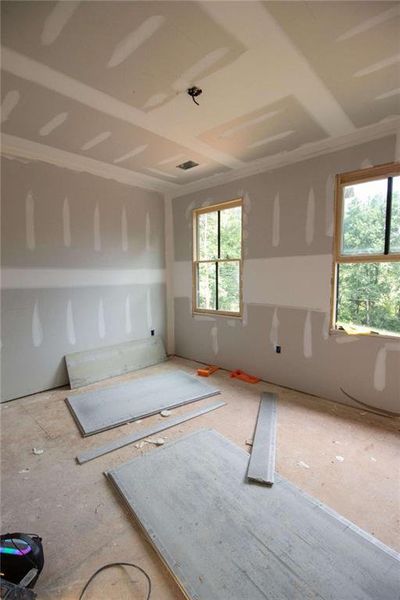In-progress construction of a new home in , Monroe, GA (Image 40).