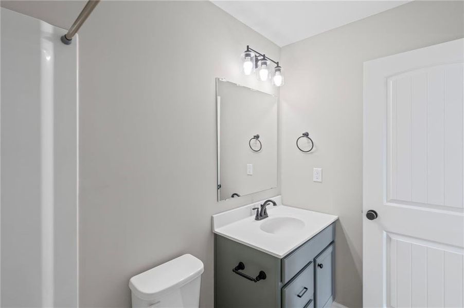 Furnished interior view inside a new home in Villas at Gold Creek, Dawsonville (Image 10).