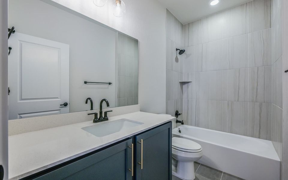 Furnished interior view inside a new home in Easton Park, Austin (Image 3).