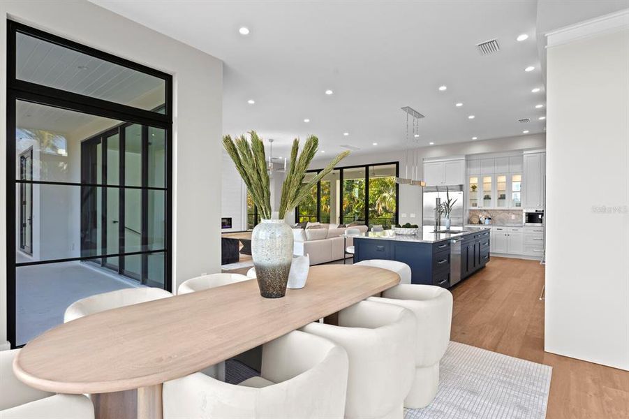 Furnished interior view inside a new home in , St. Petersburg (Image 20).