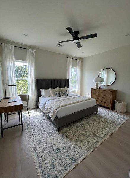 Furnished interior view inside a new home in , Houston (Image 8). Furnished interior view inside a new home in , Houston (Image 8).