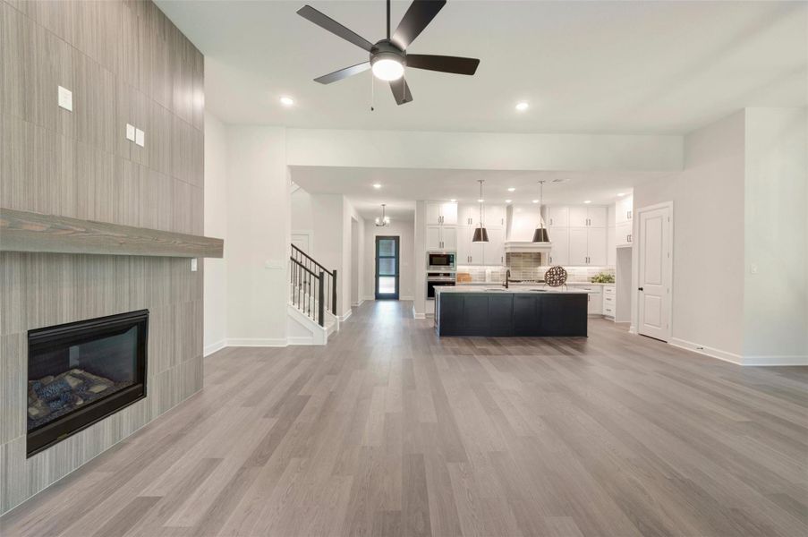 Furnished interior view inside a new home in COLTON - Parkview Collection, Todd Mission (Image 6).