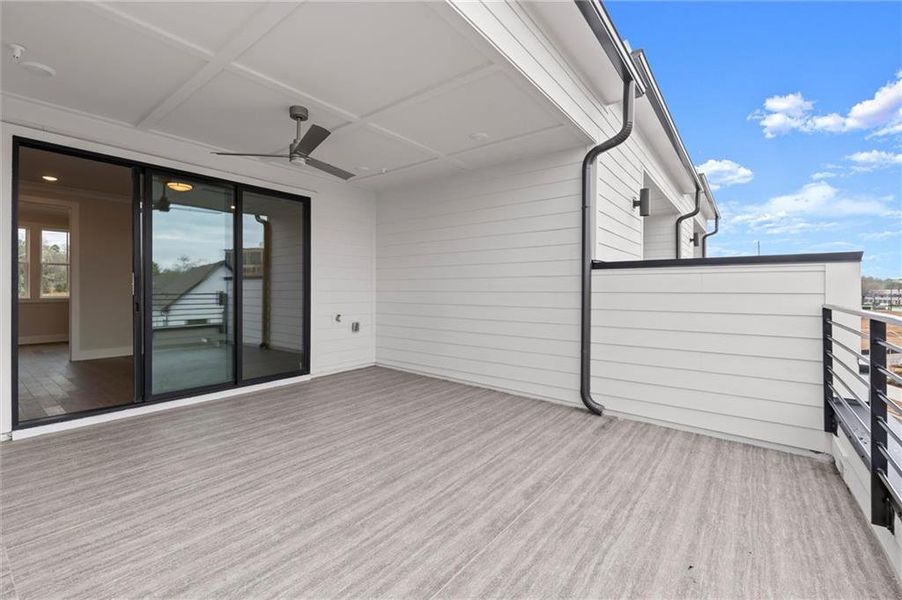 Exterior details and patio area of a home in , Alpharetta (Image 23).
