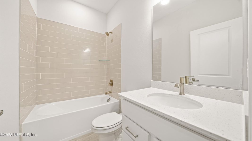 Furnished interior view inside a new home in , Palm Coast (Image 13).