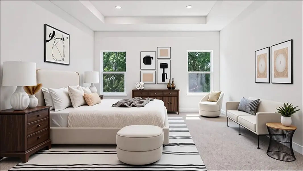 Furnished interior view inside a new home in Tartan Farms at Winding Oaks, Ocala (Image 4).