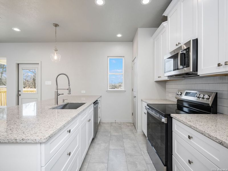 Furnished interior view inside a new home in , Lytle (Image 9).
