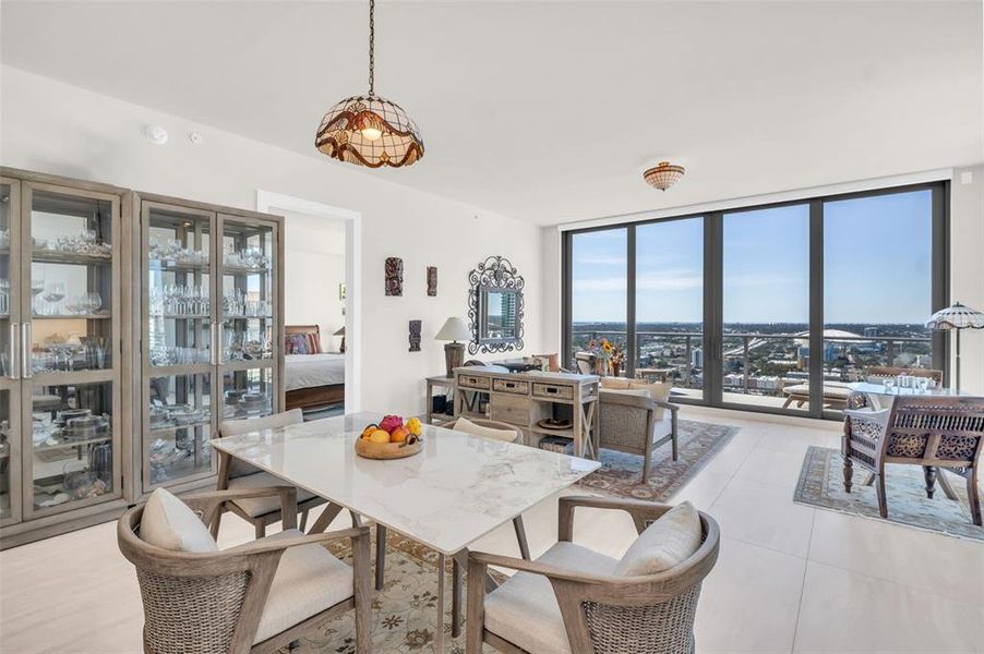 Furnished interior view inside a new home in , St. Petersburg (Image 44).