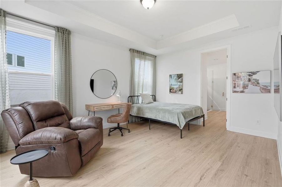 Furnished interior view inside a new home in , Hoschton (Image 46).