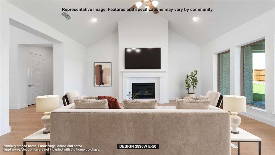 Furnished interior view inside a new home in Bridgewater, Midlothian (Image 5). Furnished interior view inside a new home in Bridgewater, Midlothian (Image 5).