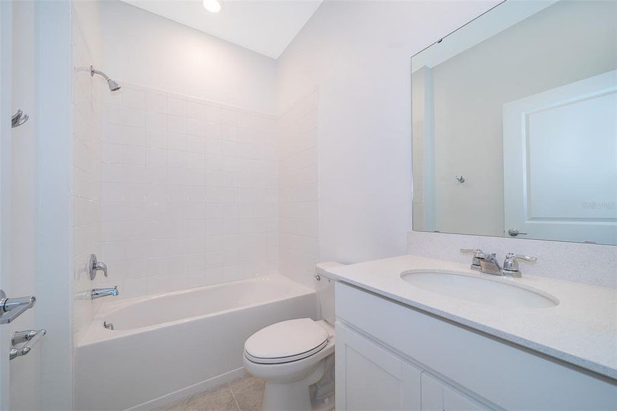 Furnished interior view inside a new home in Windsong: Estate Collection, Leesburg (Image 2).