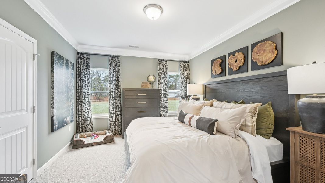 Furnished interior view inside a new home in Maddox Station, Eatonton (Image 13).