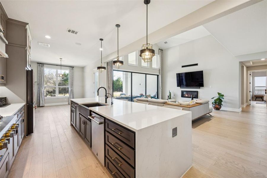 Furnished interior view inside a new home in , Shady Shores (Image 29). Furnished interior view inside a new home in , Shady Shores (Image 29).