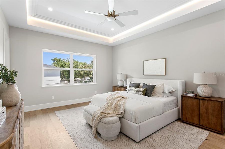 Furnished interior view inside a new home in , Tampa (Image 69).