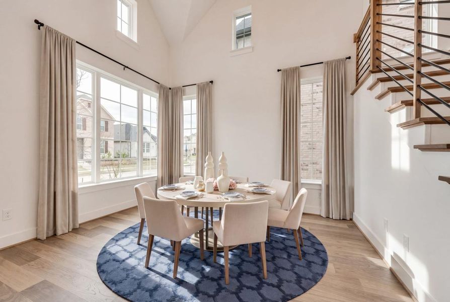 Furnished interior view inside a new home in Edgewater, Fate (Image 7).