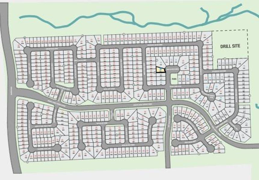 9727 Avalon View Drive - Community Site Map