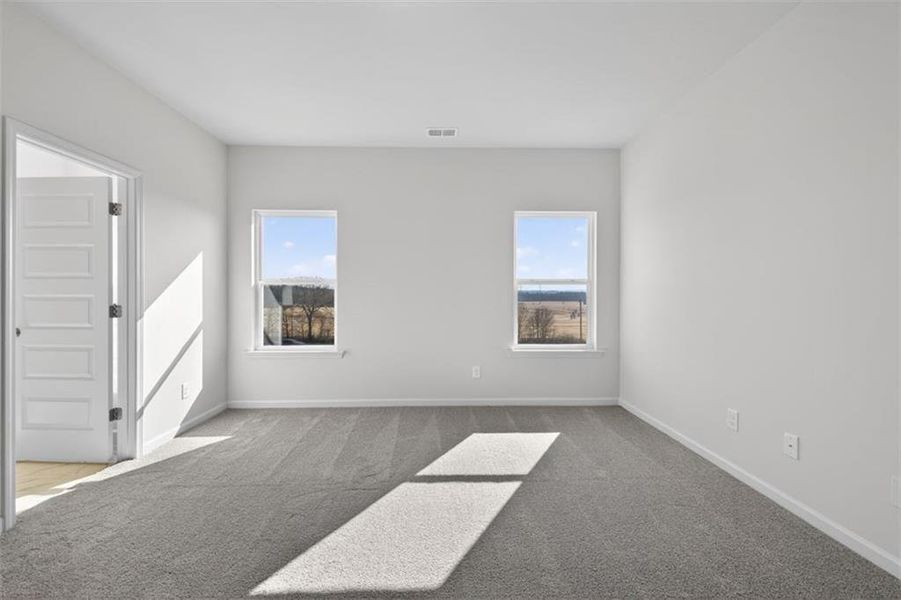 Spacious, unfurnished interior of a new home in Townes At The Stiles, Cartersville (Image 22).