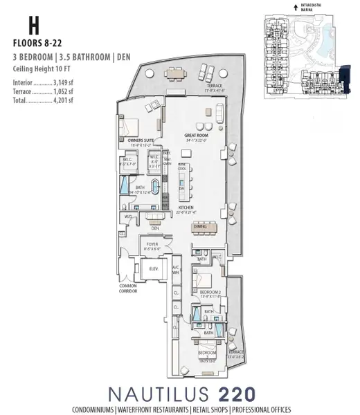 H RESIDENCE LAYOUT