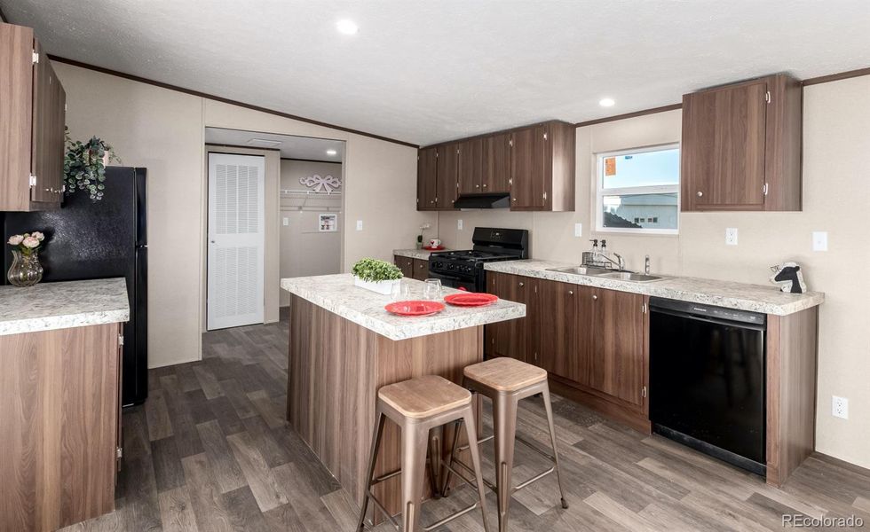Furnished interior view inside a new home in , Colorado Springs (Image 8).