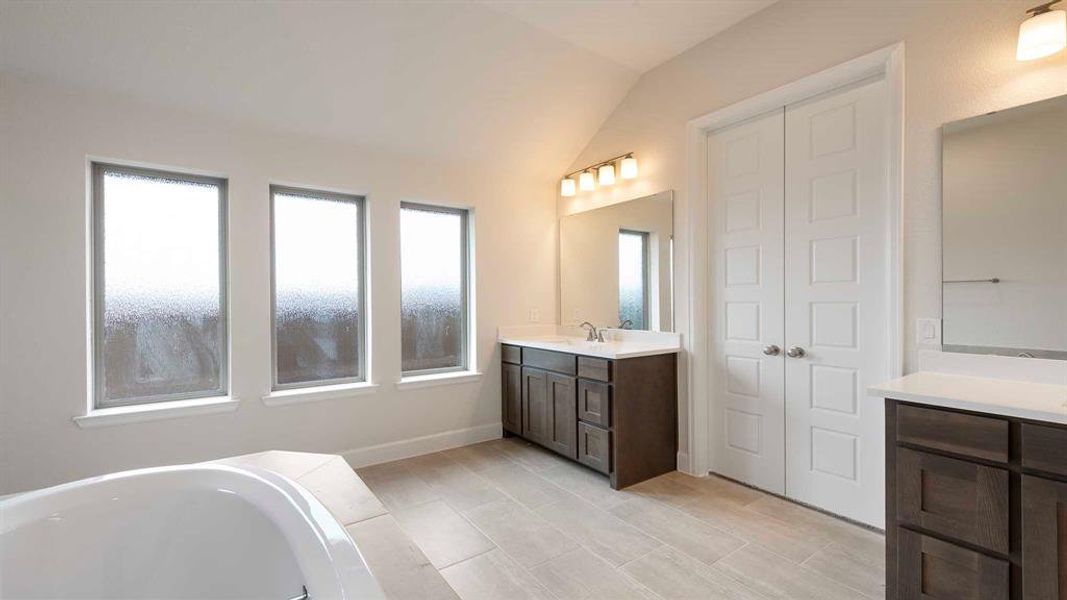 Furnished interior view inside a new home in Devonshire, Forney (Image 8).