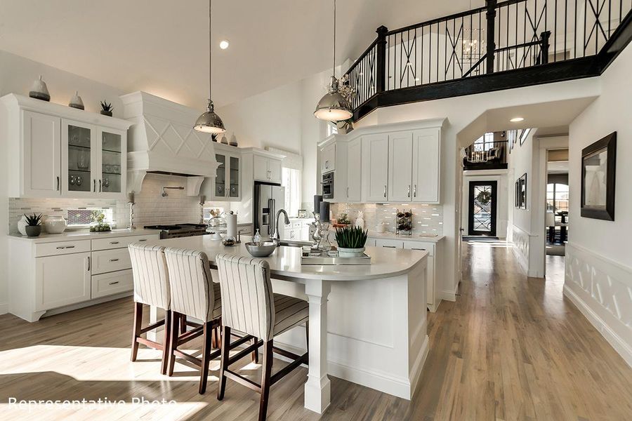 Furnished interior view inside a new home in Walton Ridge, Corinth (Image 5).