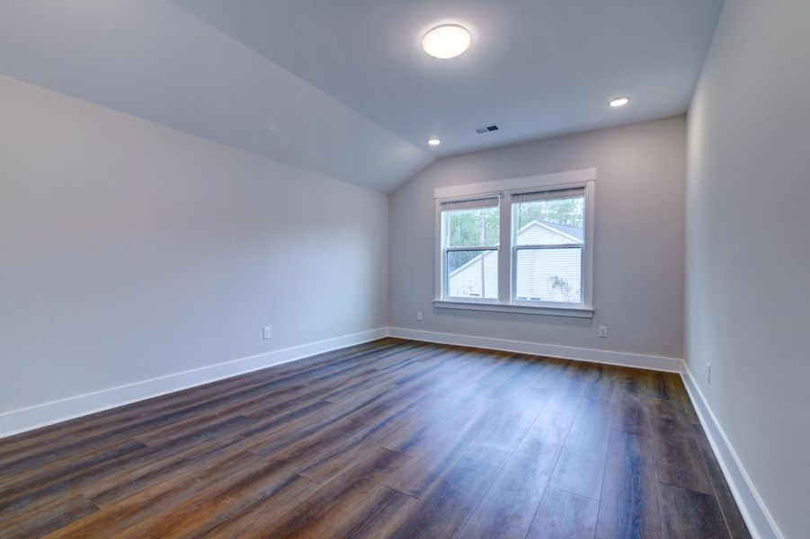 Representative unfurnished interior of a home built from the Sumter by Center Park Homes in Sweetbay Cove, Summerville (Image 51). Representative unfurnished interior of a home built from the Sumter by Center Park Homes in Sweetbay Cove, Summerville (Image 51).