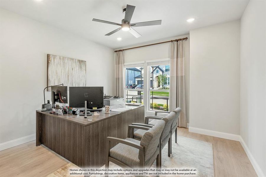 Furnished interior view inside a new home in Waverly Estates, Josephine (Image 8).