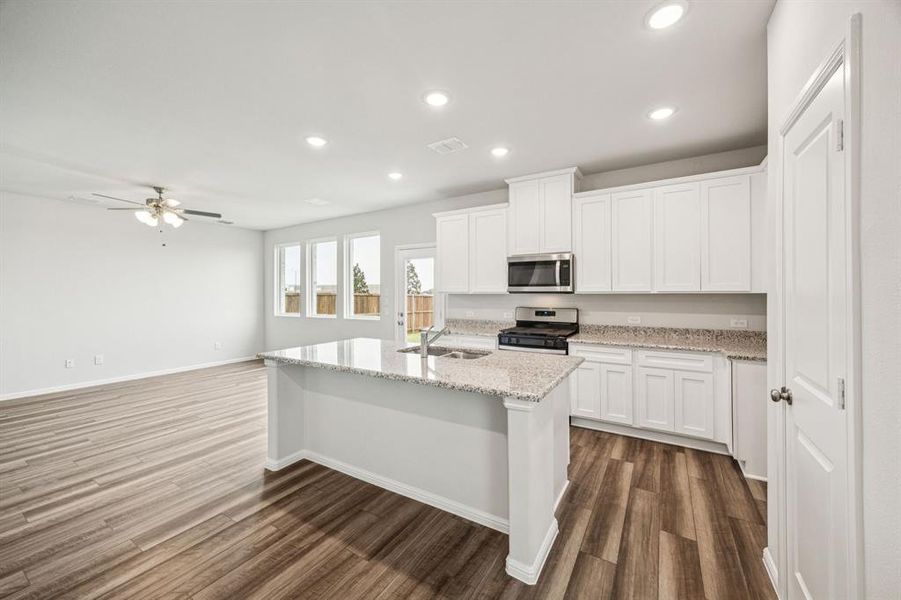 Furnished interior view inside a new home in AnaCapri, Anna (Image 5).