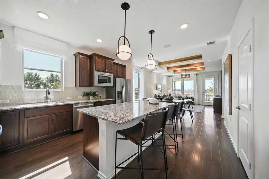 MODEL HOME images may NOT be consistent with the finished product.