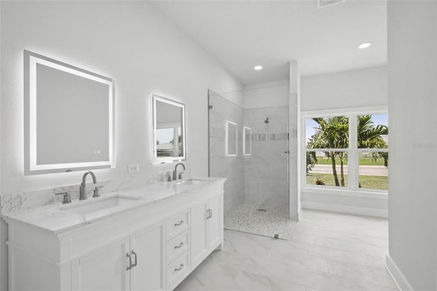 Furnished interior view inside a new home in , Sun City Center (Image 7).