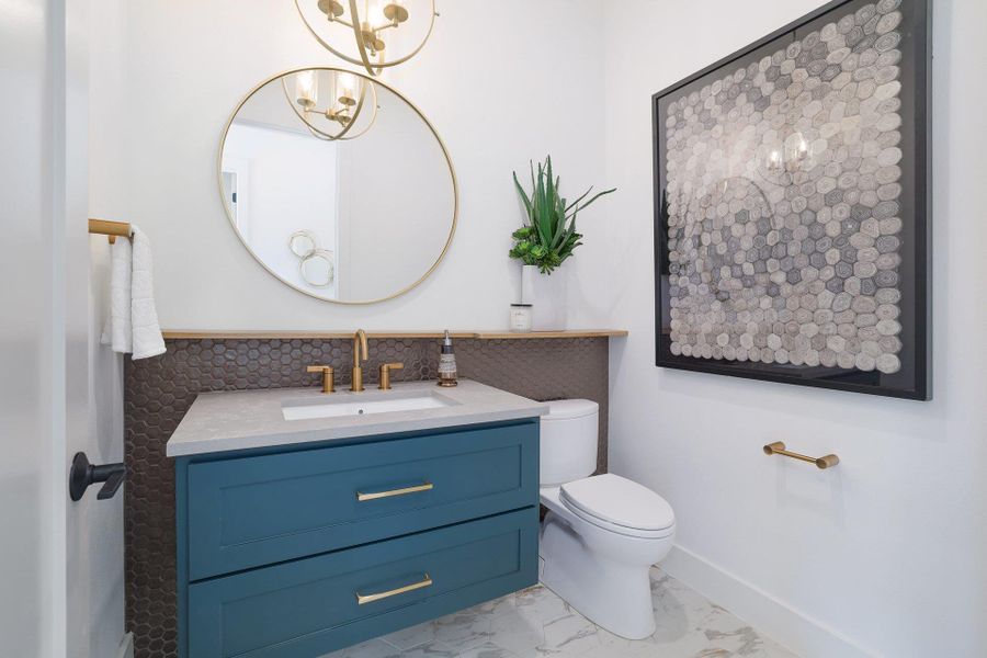 Furnished interior view inside a new home in , Austin (Image 9). Furnished interior view inside a new home in , Austin (Image 9).