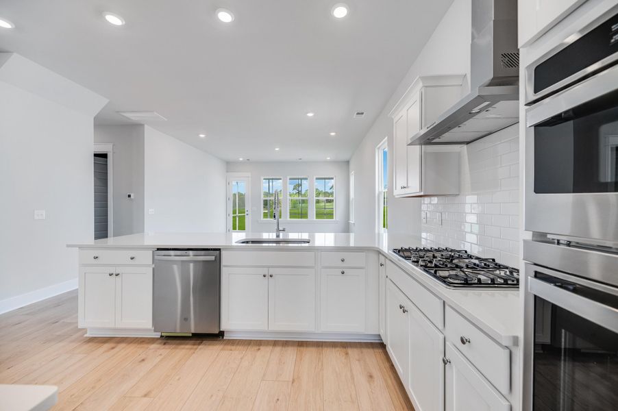 Furnished interior view inside a new home in Carnes Crossroads: Arbor Collection, Summerville (Image 2).