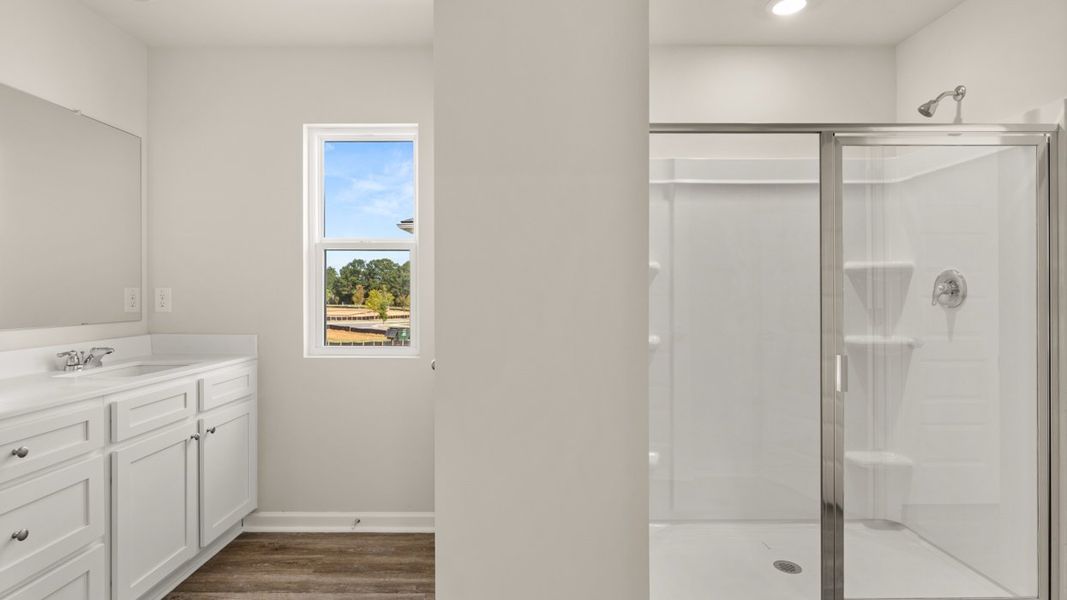 Furnished interior view inside a new home in Brookland Commons, Monroe (Image 6).