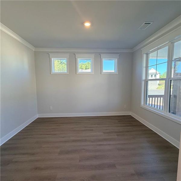 Spacious, unfurnished interior of a new home in Fowler Farms, Auburn (Image 38). Spacious, unfurnished interior of a new home in Fowler Farms, Auburn (Image 38).