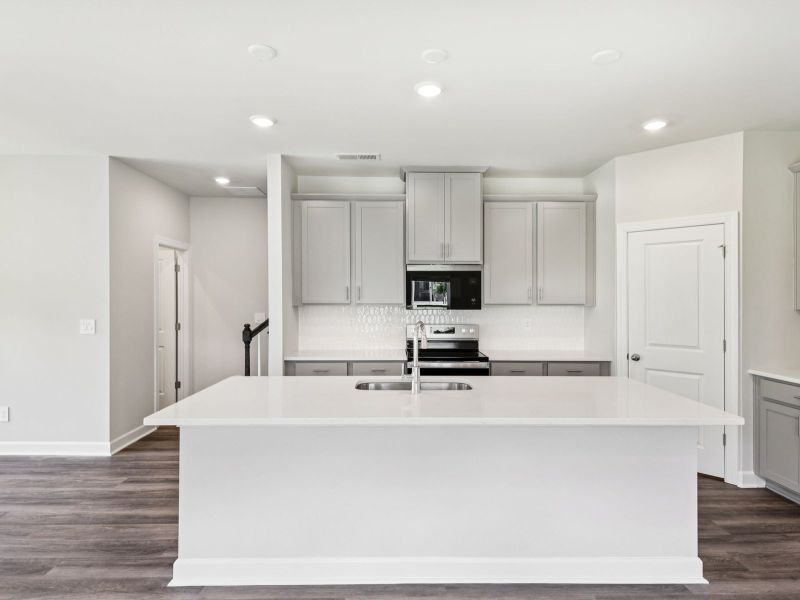 Furnished interior view inside a new home in Galloway Ridge, Charlotte (Image 3).