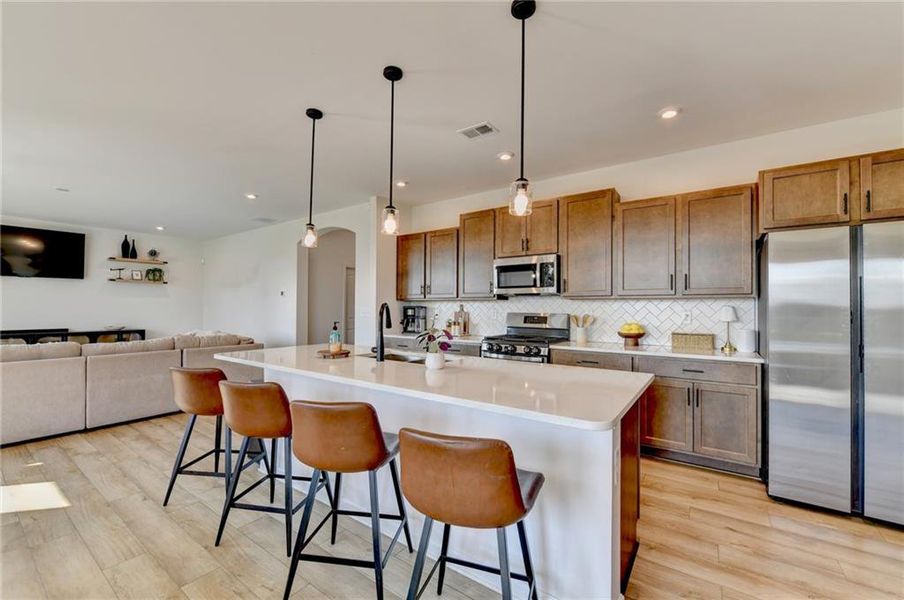 Furnished interior view inside a new home in Sweetbay Farm, Lawrenceville (Image 42).