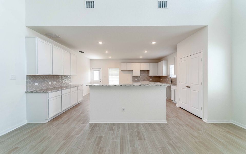 Furnished interior view inside a new home in Swenson Heights, Seguin (Image 4).