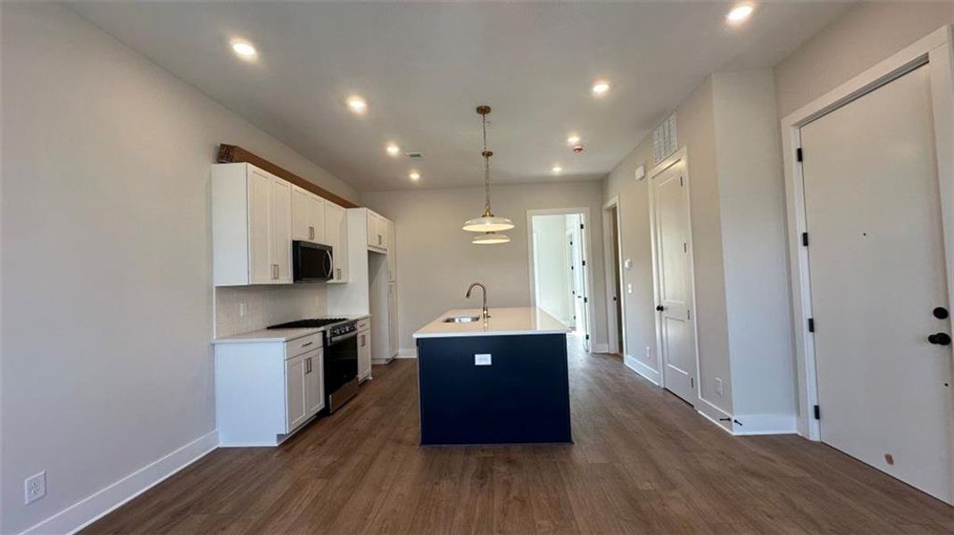Furnished interior view inside a new home in , Atlanta (Image 10).