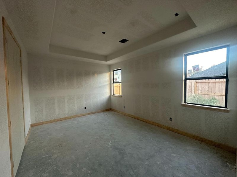 Actual progress of your home.