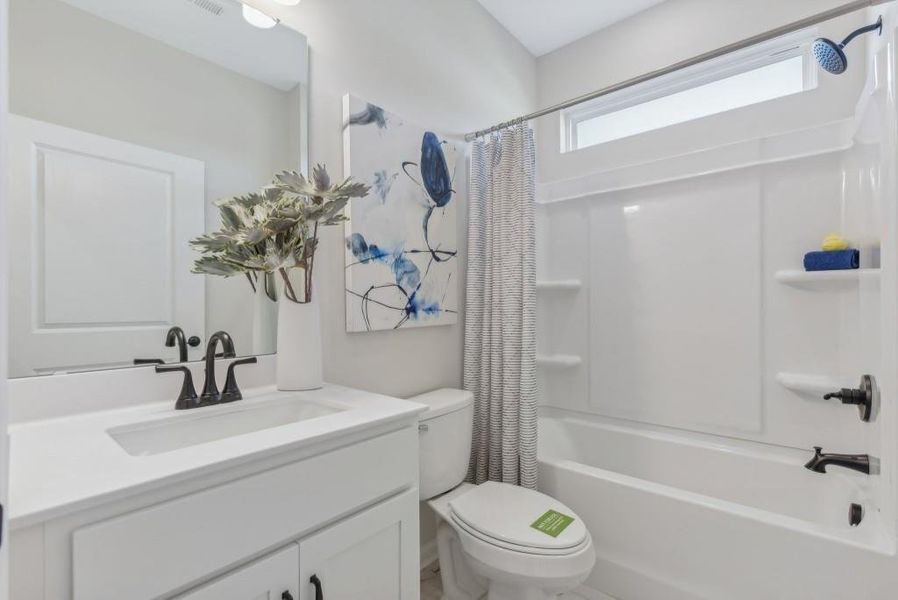 Furnished interior view inside a new home in Jones Ridge, Dallas (Image 21).