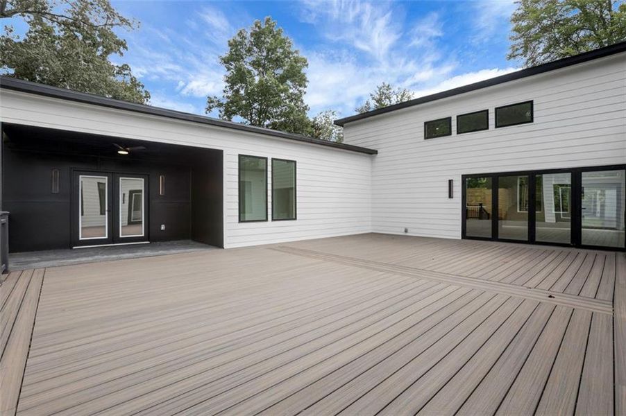 Front exterior of a new home in , Atlanta, GA, highlighting curb appeal (Image 22).