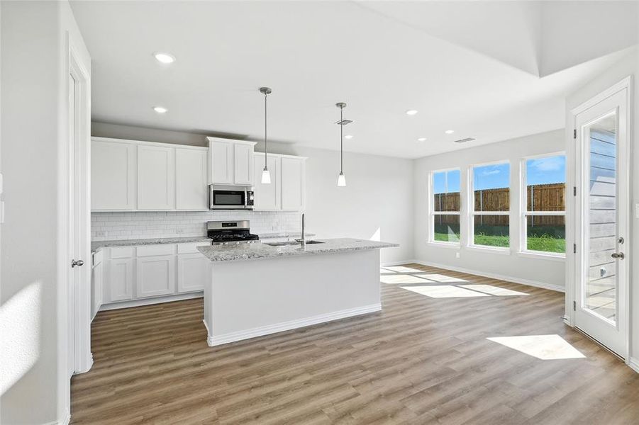 Furnished interior view inside a new home in Pebblebrook, Sherman (Image 12).