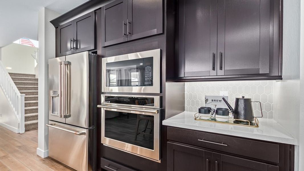 Representative furnished interior of a home built from the 45RM5 by Taylor Morrison in Almeria at Rancho Mercado, Surprise (Image 12).