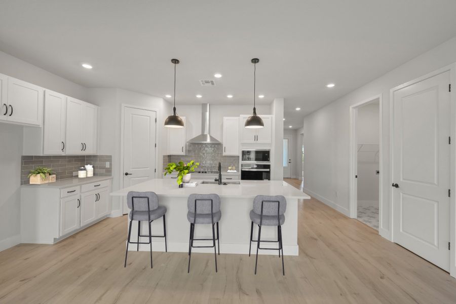 Furnished interior view inside a new home in North River Ranch – Garden Series, Parrish (Image 5).