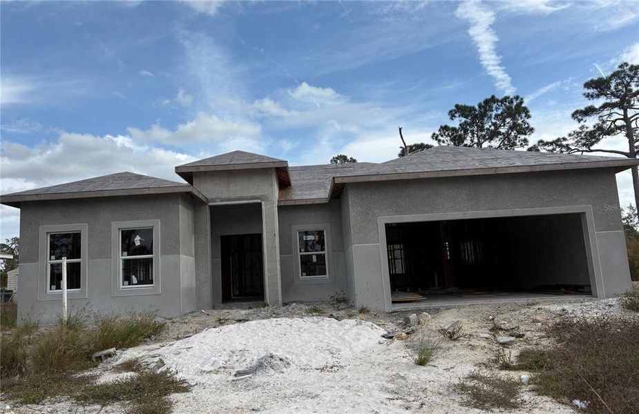 In-progress construction of a new home in , North Port, FL (Image 10).