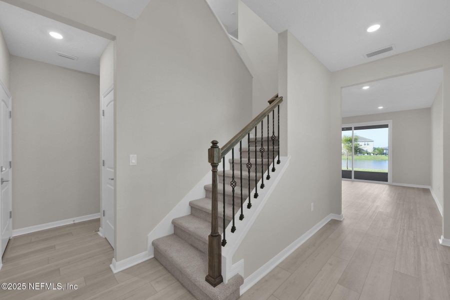 Spacious, unfurnished interior of a new home in The Preserve at Bannon Lakes, St. Augustine (Image 27). Spacious, unfurnished interior of a new home in The Preserve at Bannon Lakes, St. Augustine (Image 27).
