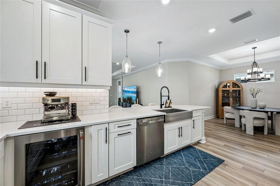 Furnished interior view inside a new home in , Bradenton (Image 8).